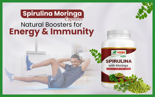 Organic Spirulina Moringa Capsules