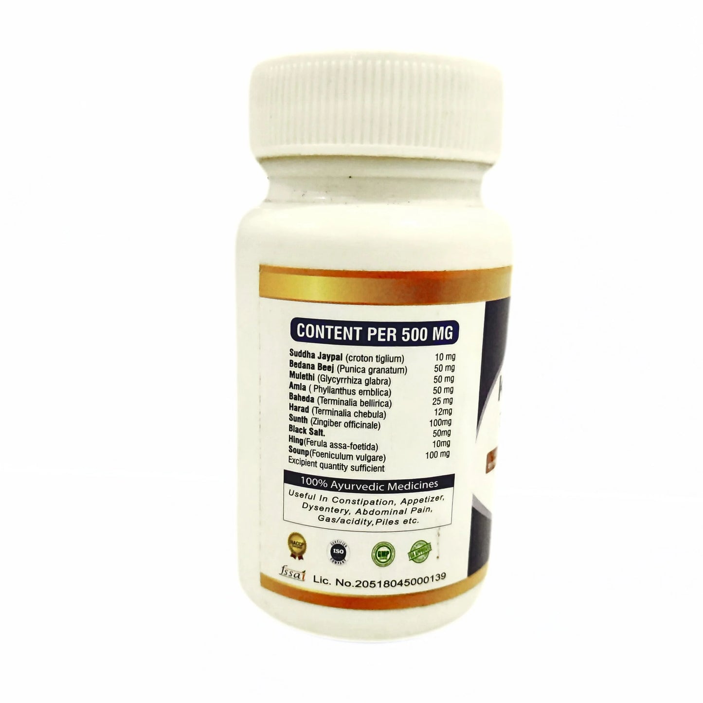 Ayurvedic Tablet for Constipation - Kabj Hari