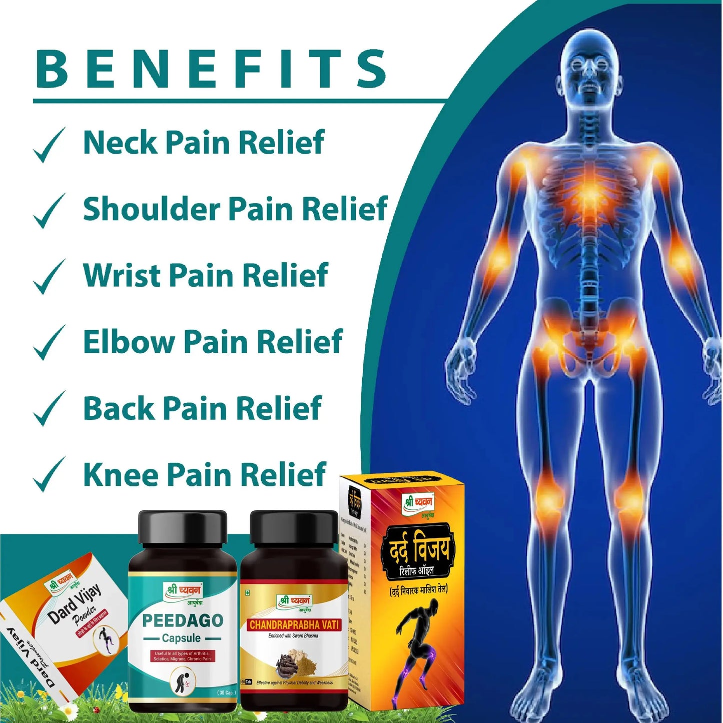 Best Pain Killer Tablet | Ayurvedic Pain Killer - Pain Relief Kit