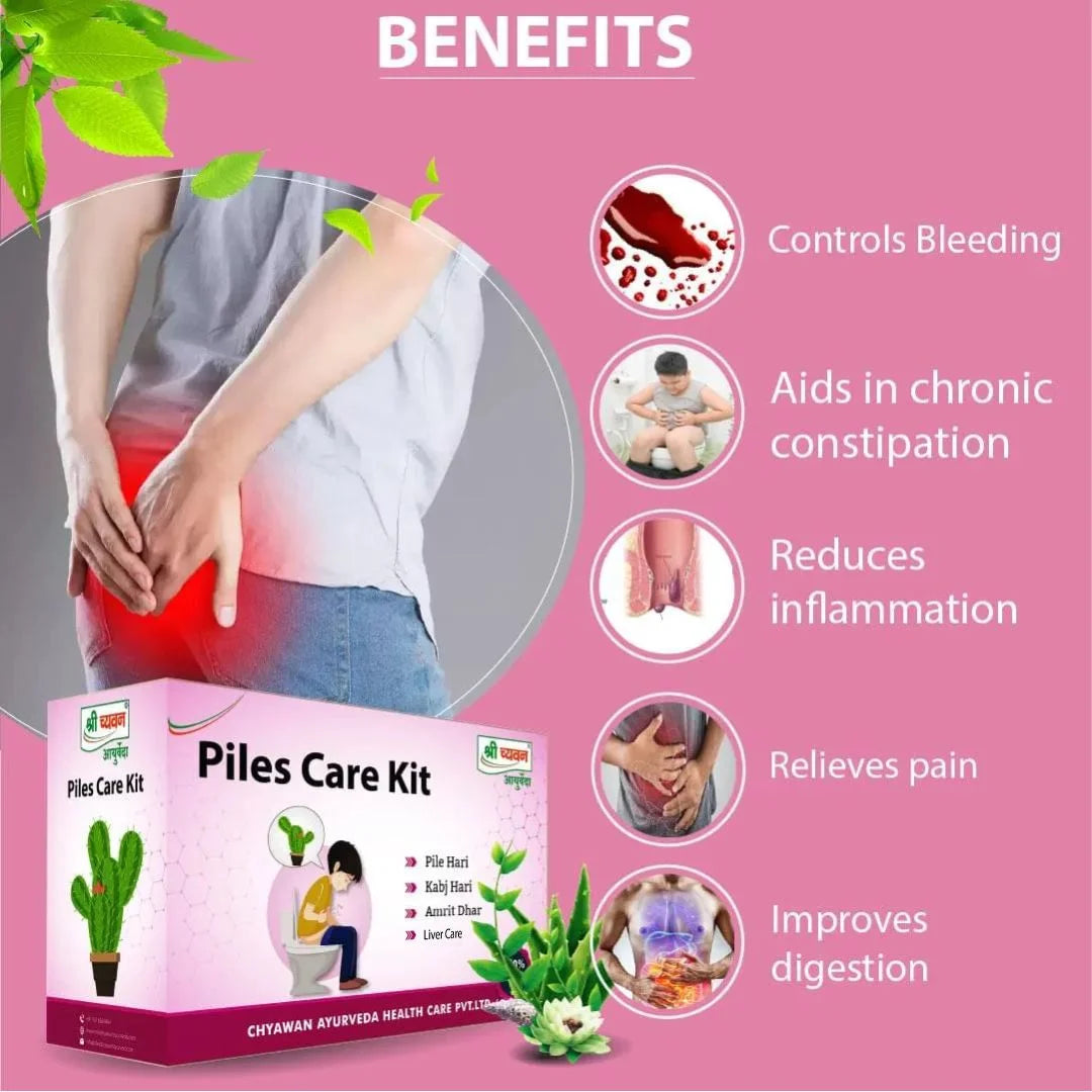 Best Medicine for Piles | Ayurvedic Medicine for Piles - Piles Care Kit