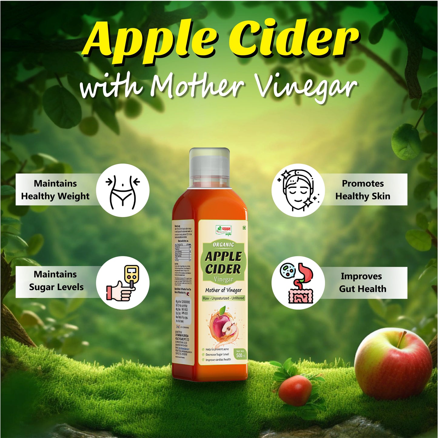 apple cider vinegar benefits 