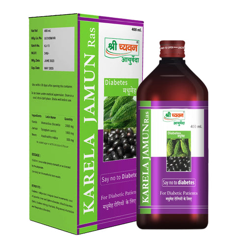 Consume15-30ml of Karela-Jamun Ras on an empty stomach, twice a day or as directed by physician. For best results, use Karela-Jamun Ras for 3-6 months.