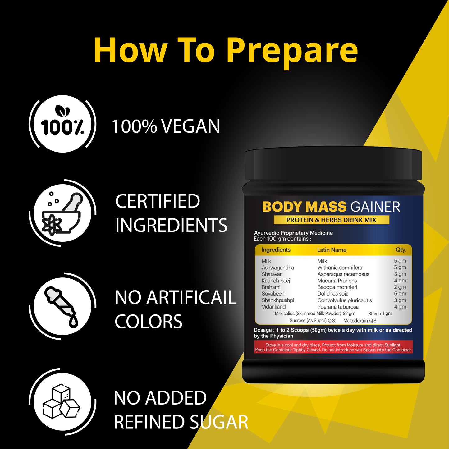 body mass gainer benefits