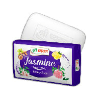 Gently create a lather of Jasmine soap, apply to the face and rinse with cold water.