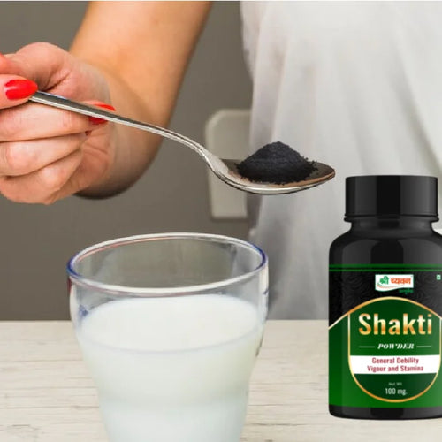1-2 teaspoonful with warm milk, Twice a day