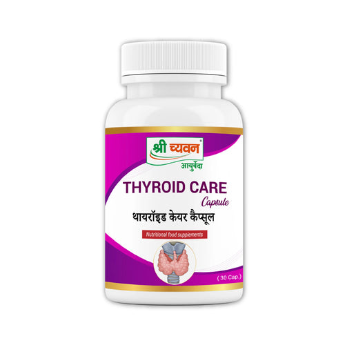 Consume 1 Thyroid Capsule, twice a day, morning and evening before and post meals respectively. For best results, use this capsule for 6-12 months.