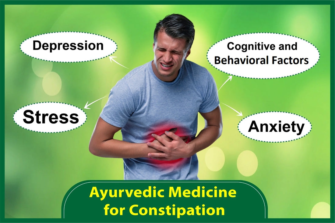 Psychological factors affecting constipation and its ayurvedic medicine