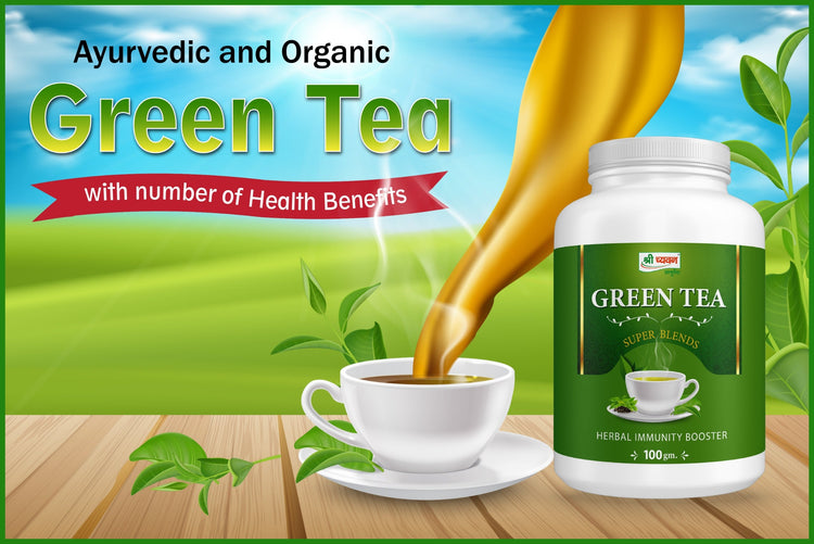 Organic Green Tea - Benefits for Stomach, Weight Loss & Skin