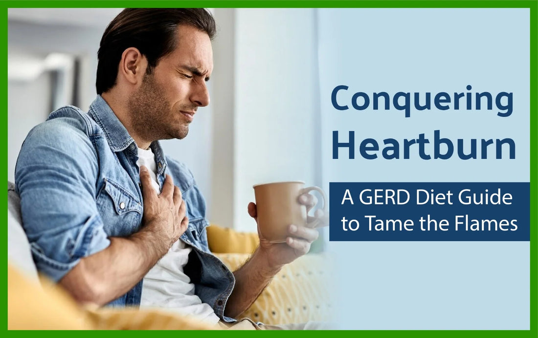Aged diet guide for conquering heartburn and extinguishing the flames. Includes acid reflux treatment options and ayurvedic remedies. #HeartburnRelief