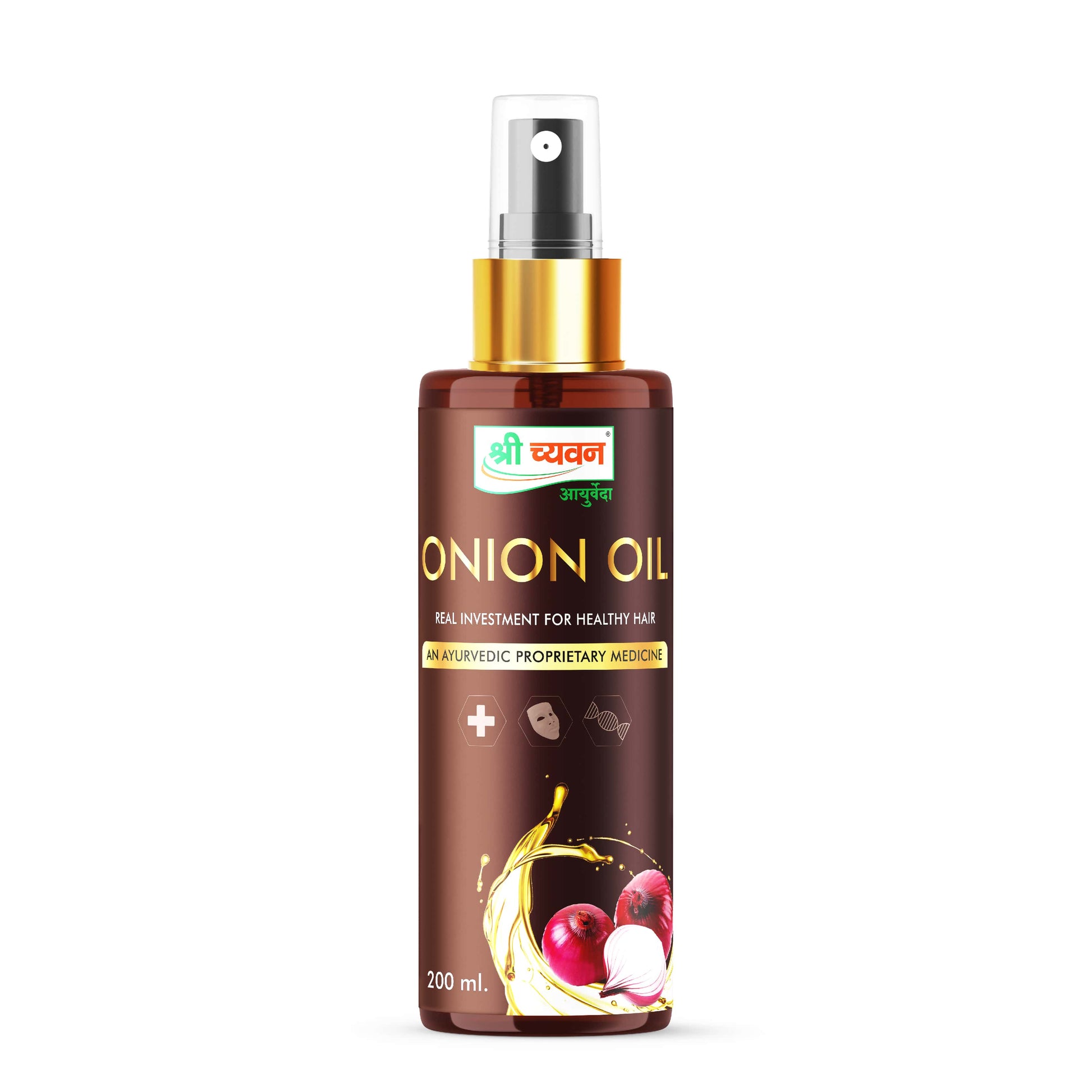 Ayurvedic onion oil for hair regrowth