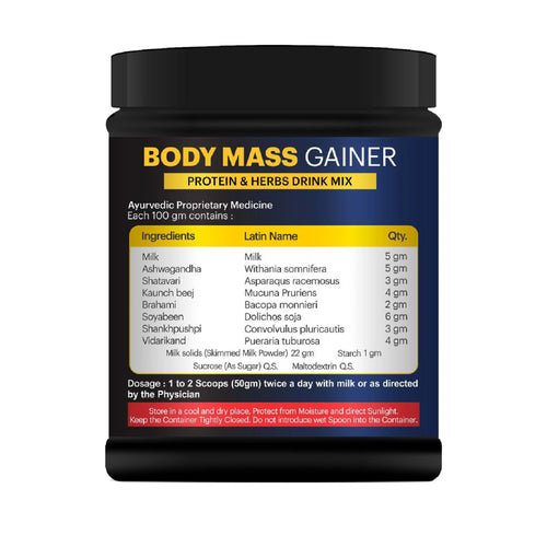 Body Mass Gainer 250 gm Vanilla Flavour