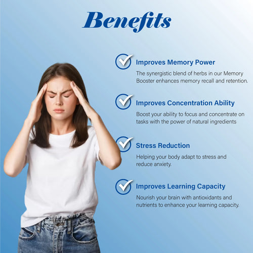 Ayurvedic Memory Booster to Sharpen Memory and Focus
