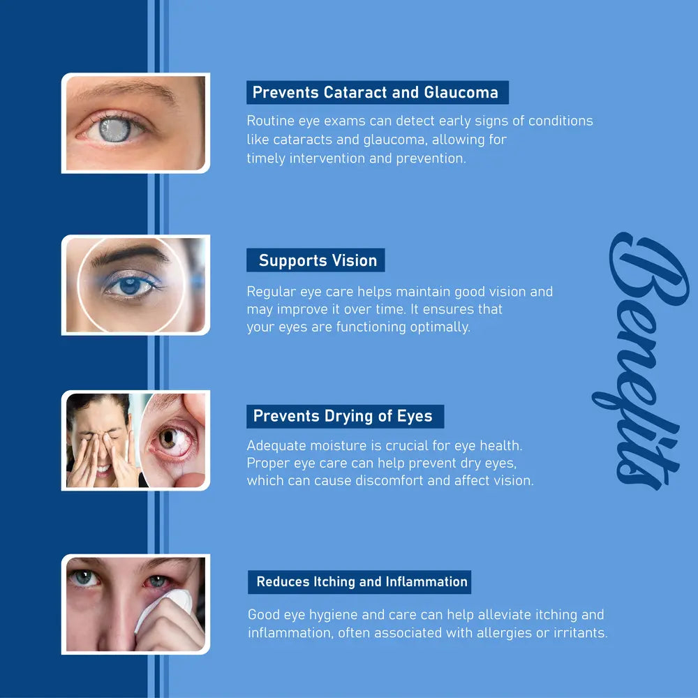 Eye Care powder for eye cleaning