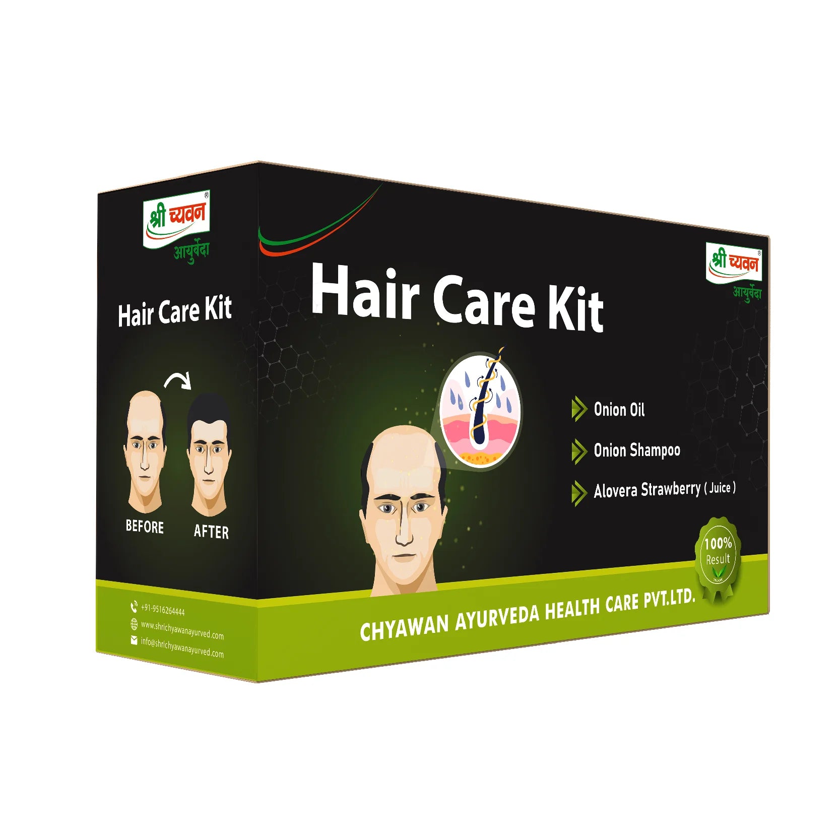 Hair Fall Kit How to Stop Hair Fall | Ayurvedic for Hair Growth