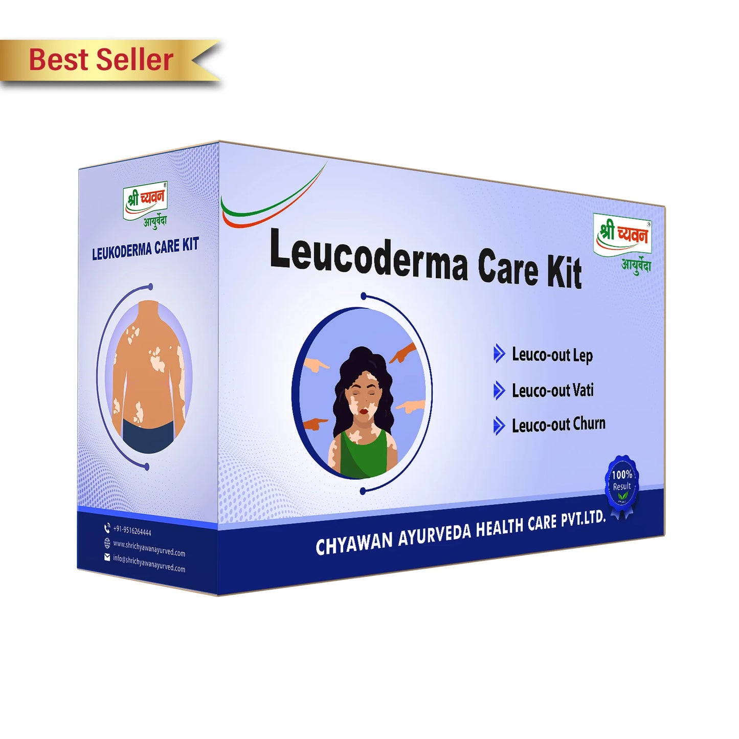 Leuco derma care kit for Vitiligo care