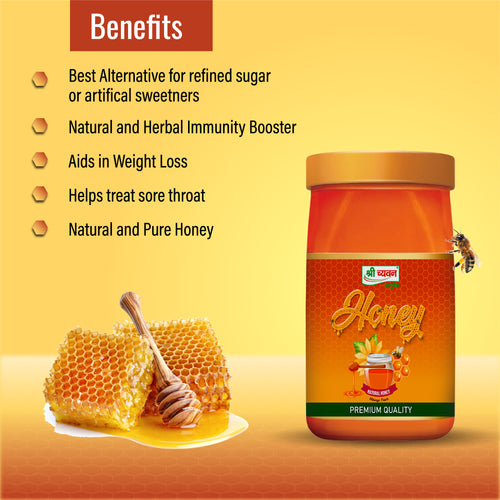 Pure and Natural Honey - (500 GMS) 100% Organic