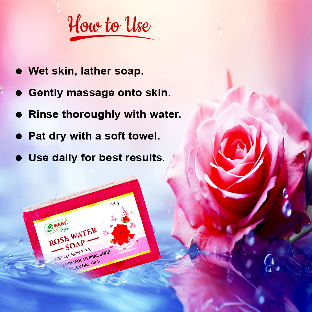 Rose water soap benefits
