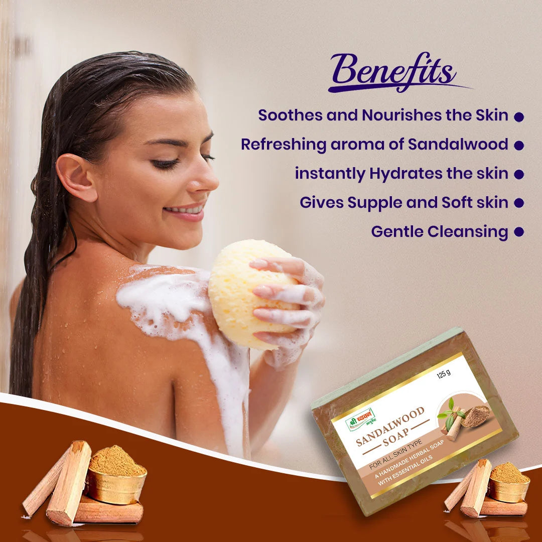 Sandal wood for redient Skin