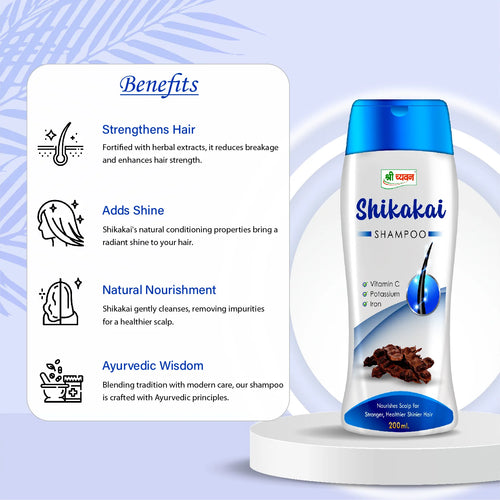 Shikakai Shampoo for Hair Growth