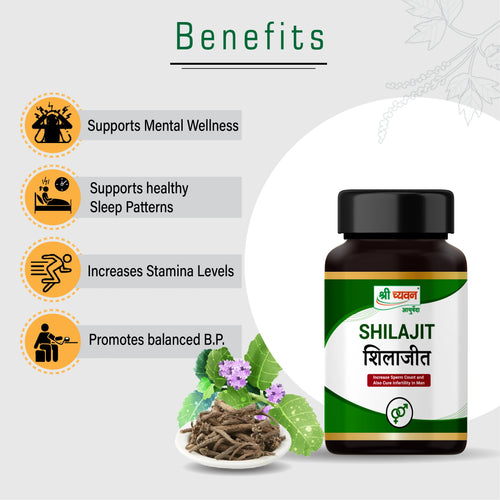 Shilajit Capsule for men's fitness
