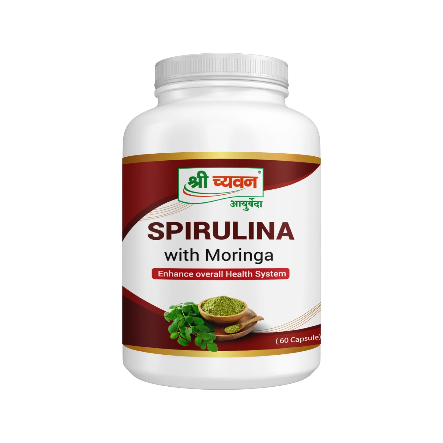 Spirulina Capsule Moringa