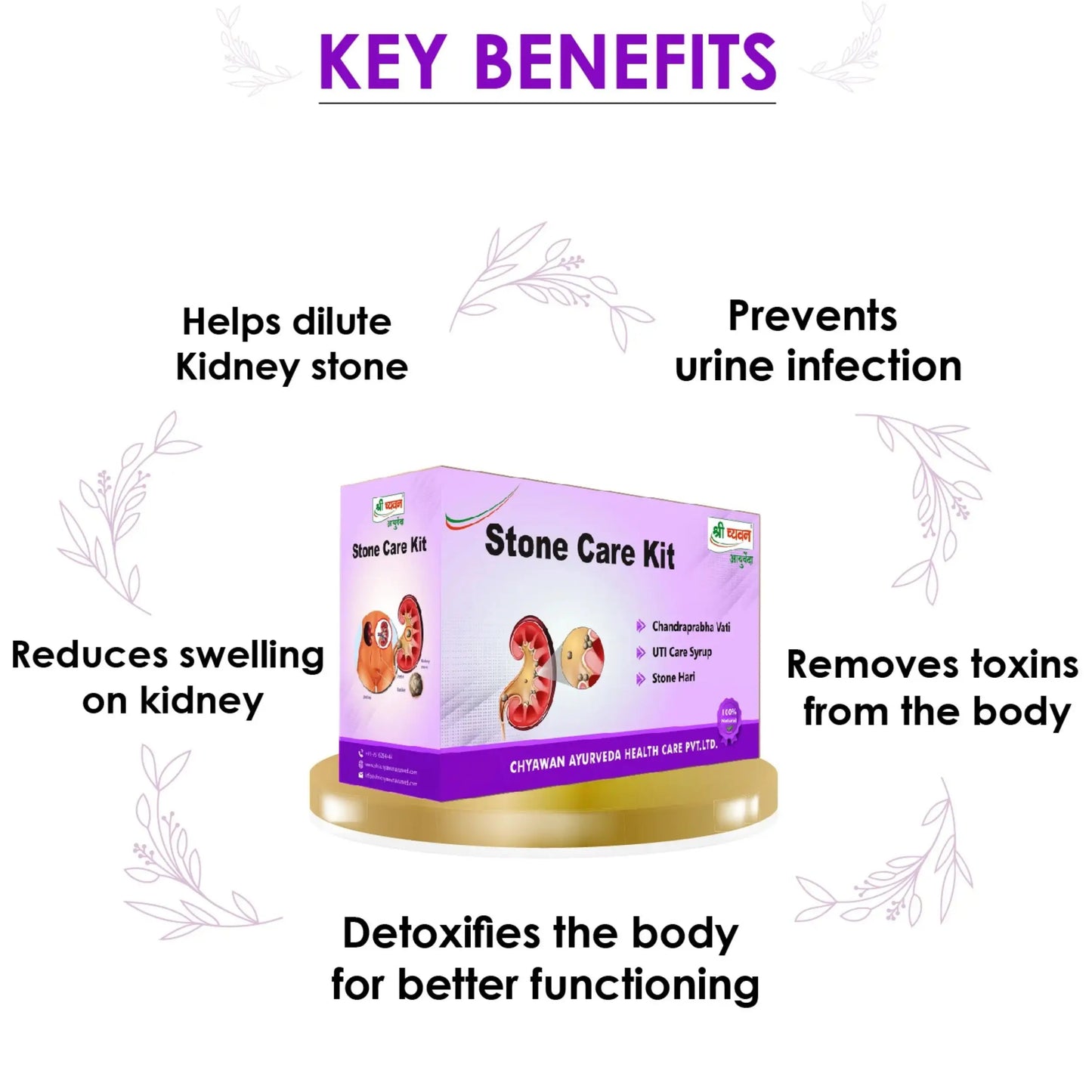 Kidney Stone Treatment | Kidney Stone Ayurvedic Medicine - Stone Care Kit