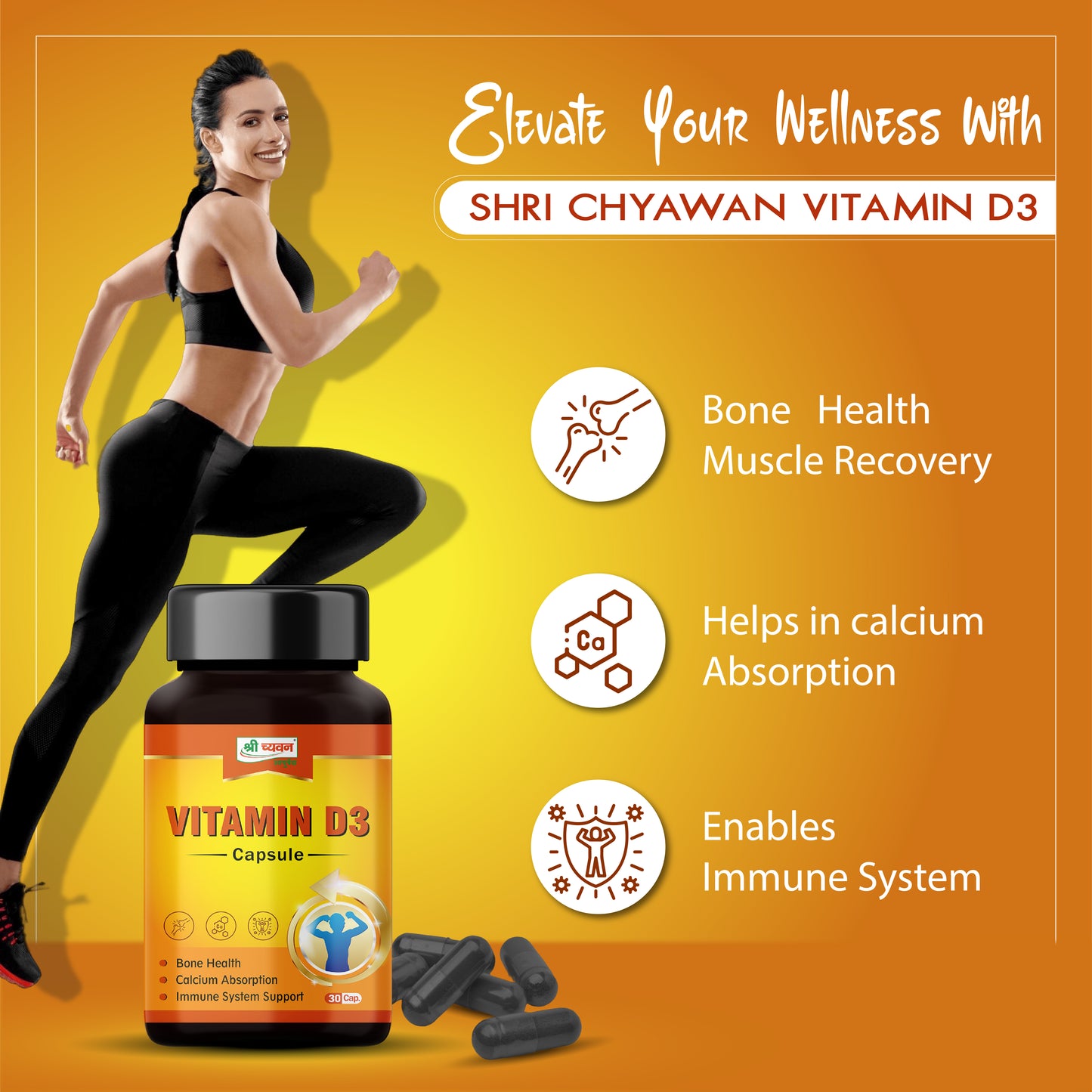 Vitamin D3 Capsule Best Multivitamin Capsules for men & women