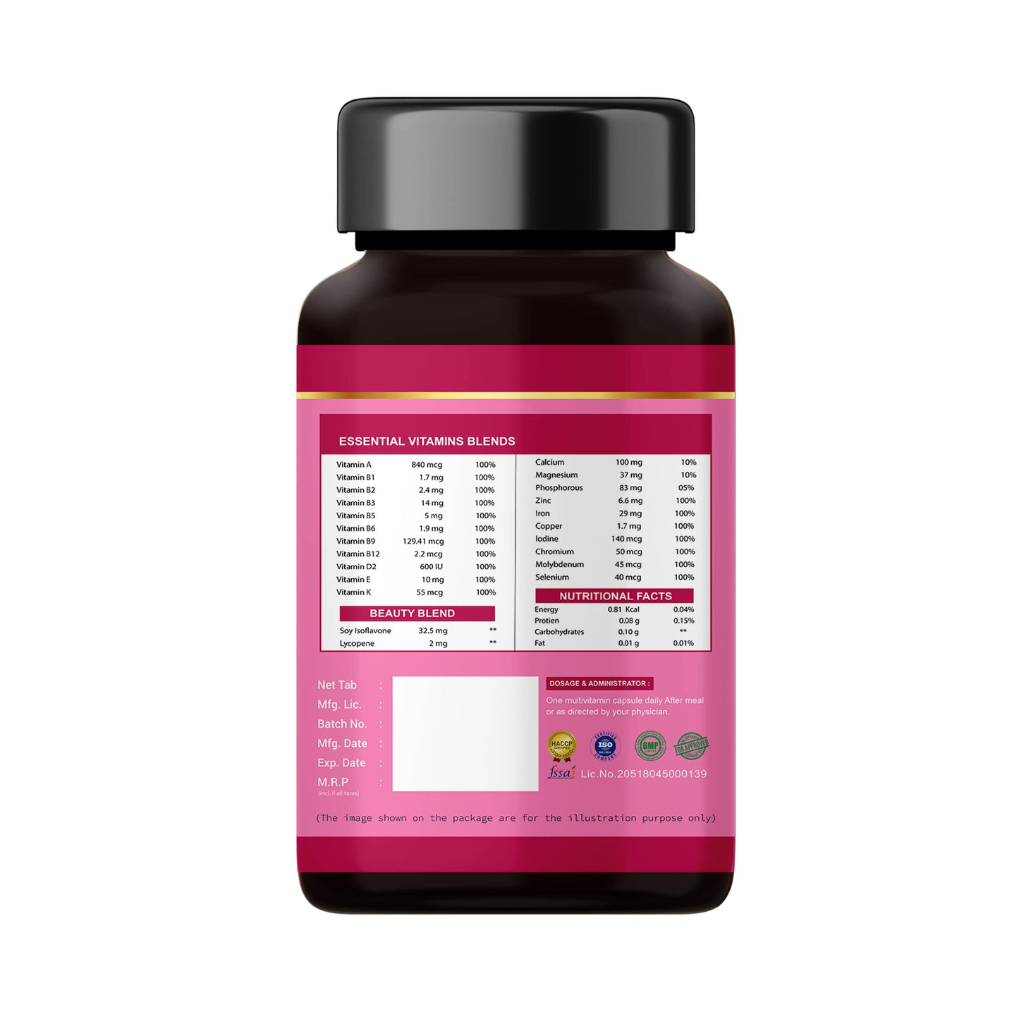 Multivitamin Capsule for Women