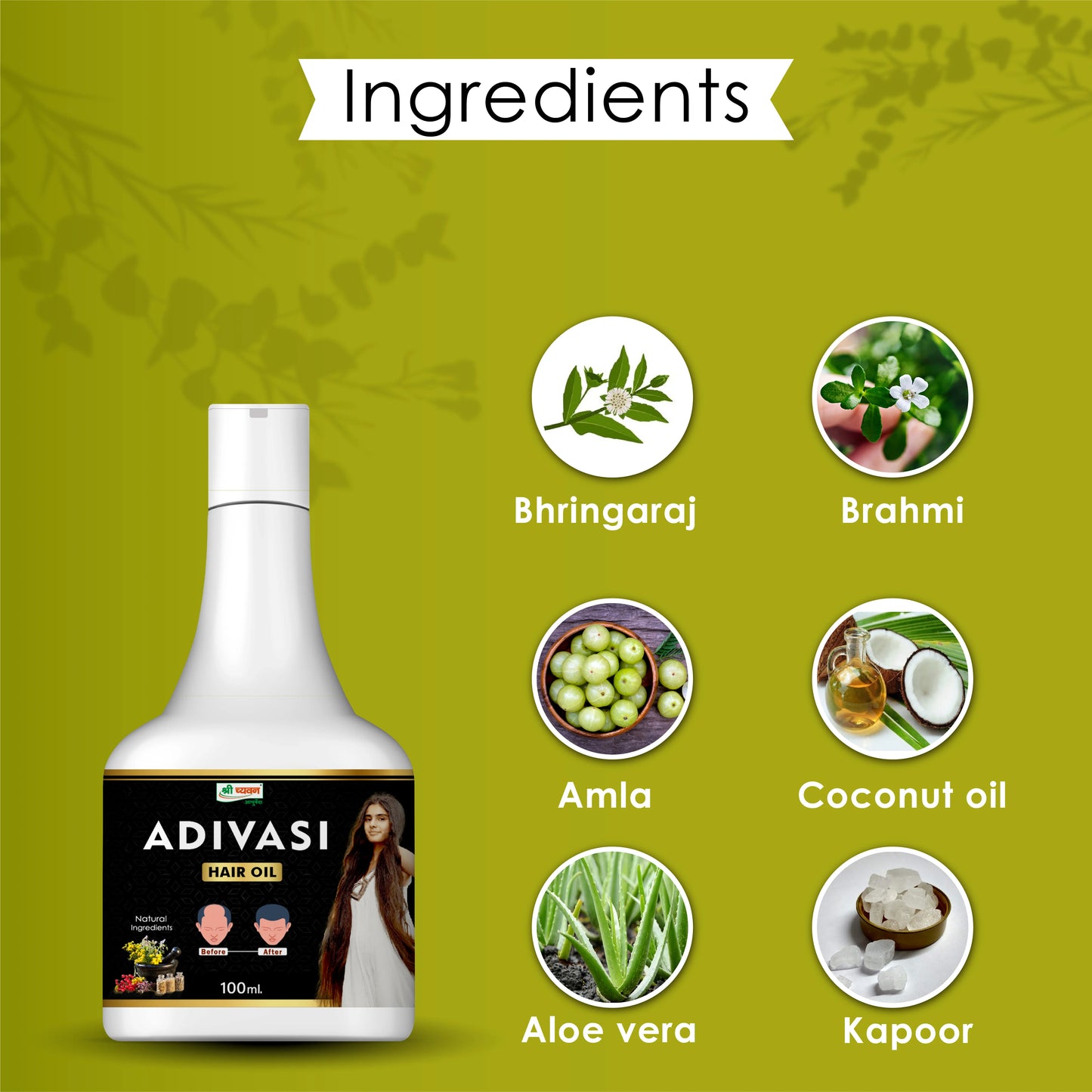 adivasi hair oil for vibrant hair