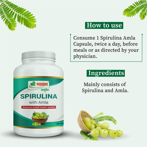 Spirulina Capsule with Amla