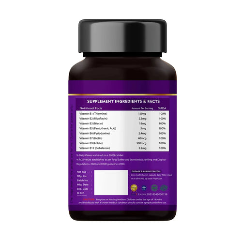 Multivitamin B12 Tablets and Capsule