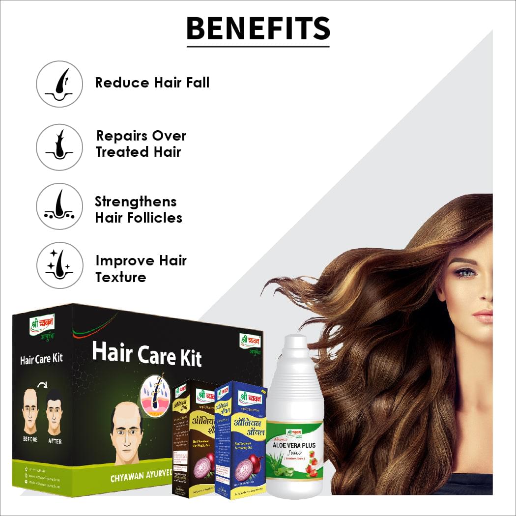 Hair Fall Kit Ayurveda for Hair Growth - Hair Care Kit
