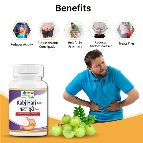 Ayurvedic Tablet for Constipation - Kabj Hari