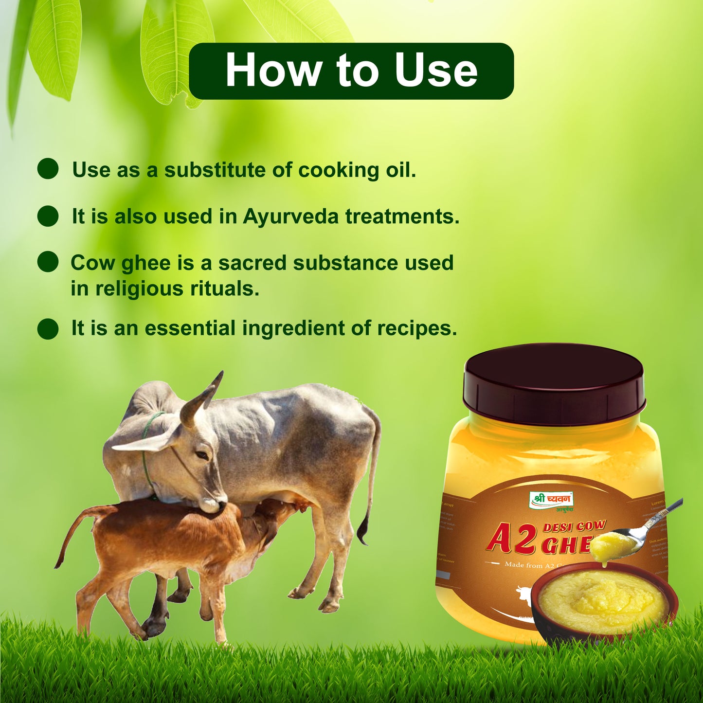 A2 Desi Cow Ghee Pure Cow Ghee Organic Pure Best