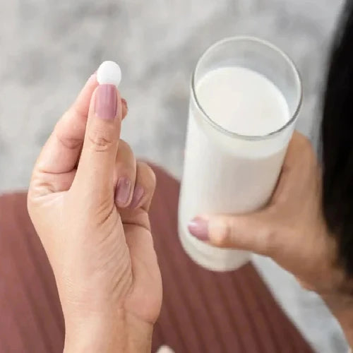 Consume 1-2 tablets with warm milk or water or As directed by your Physician.