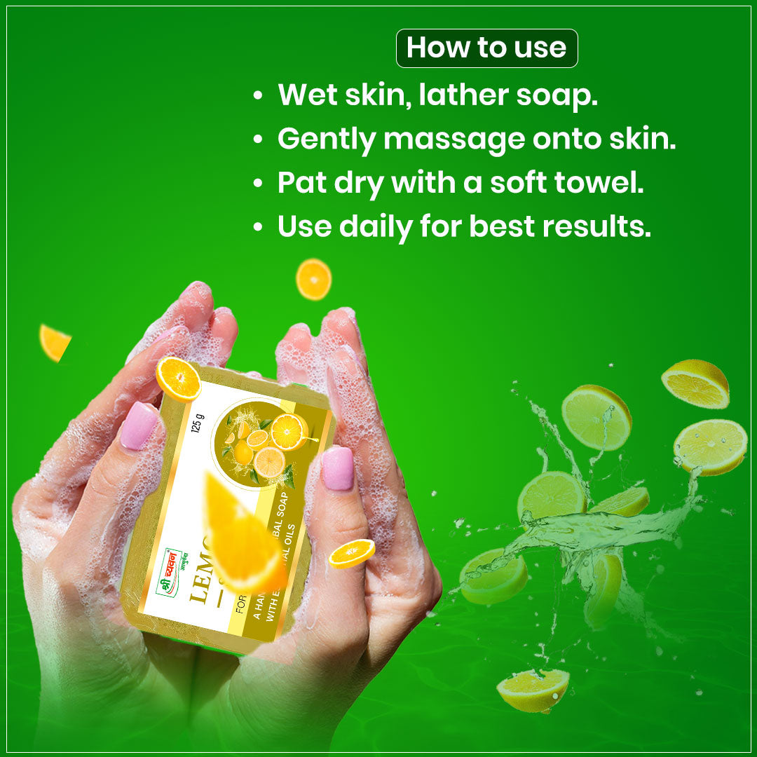 lemon soap for Redient Skin