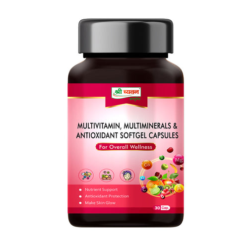 Multivitamin, Multimineral & Antioxidant Softgel Capsule