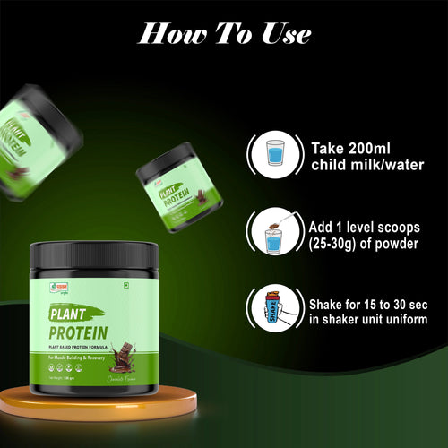 Plant Protein Powder - Chocolate Flavor