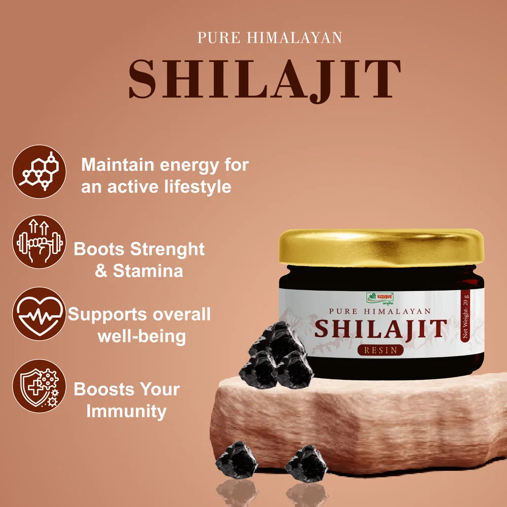 Himalayan Shilajit Resin - Benefits | Ingredients | Uses | Price