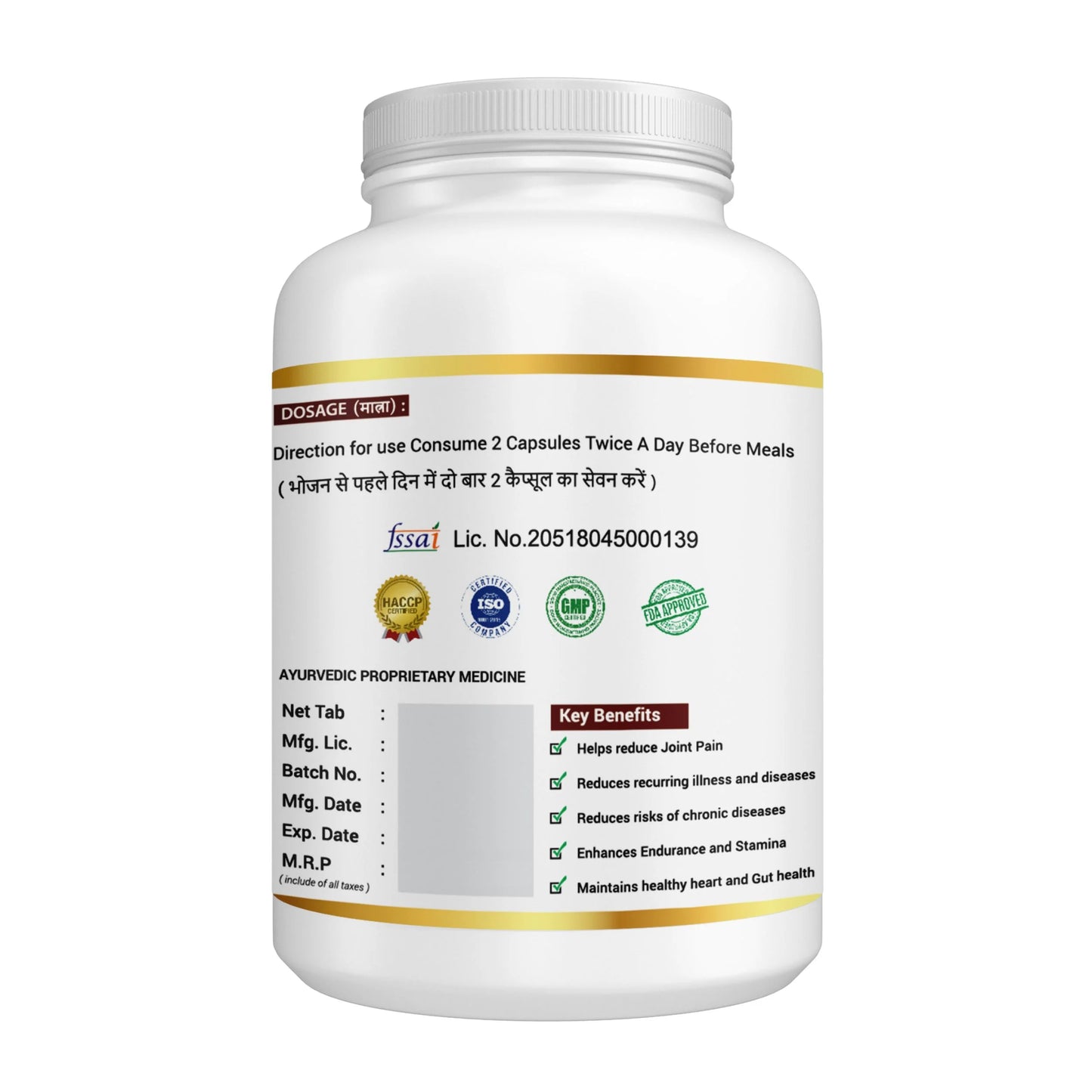 Spirulina Capsules with 3 flavors